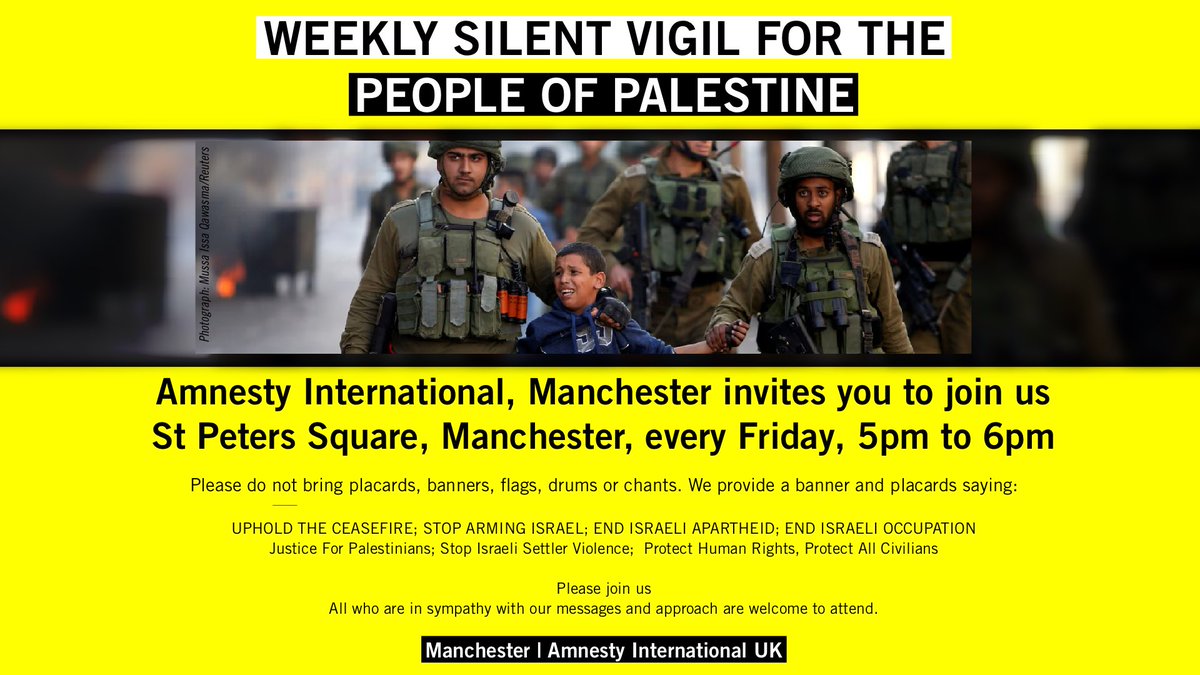 Manchester Amnesty tweet media