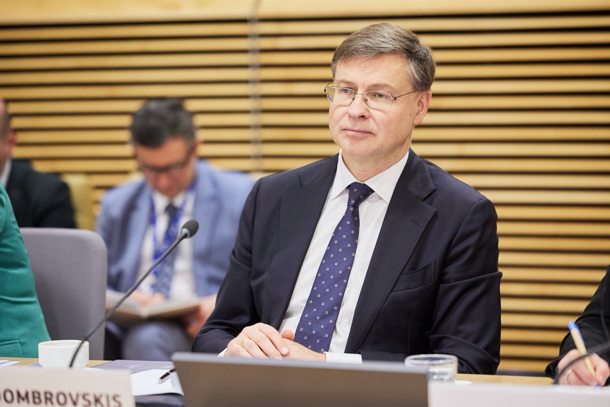 Valdis Dombrovskis tweet media