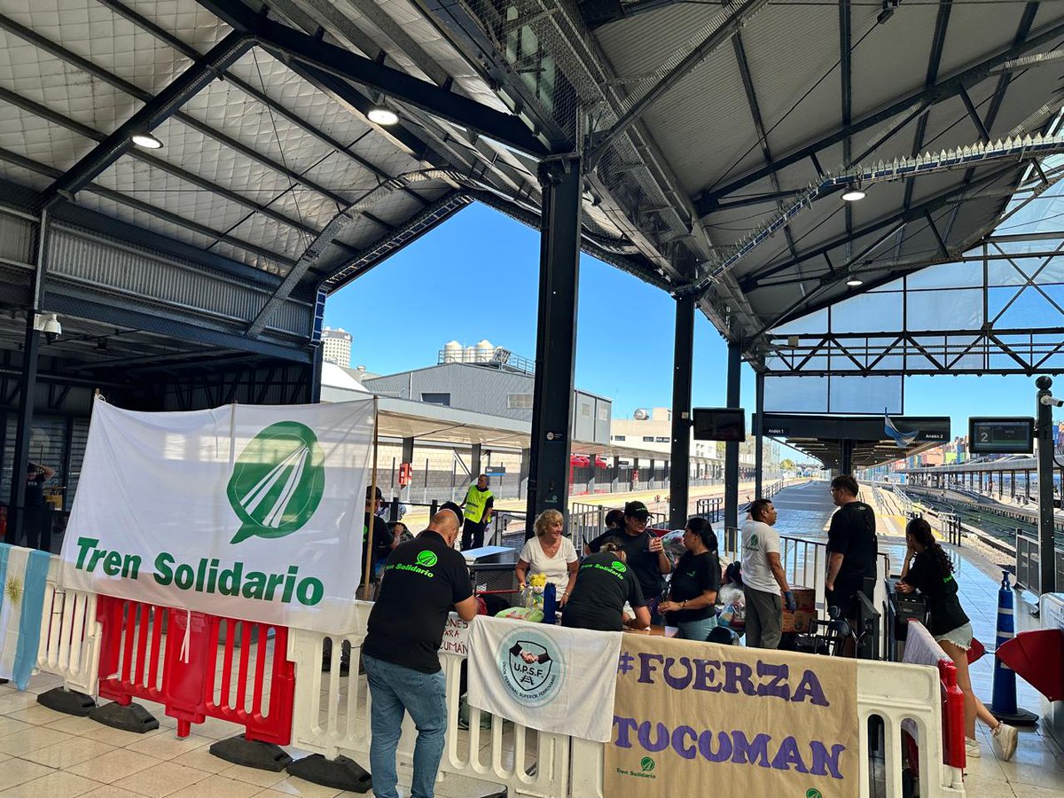 60° Tren Solidario de Emergencia a Tucumán, 450 Tns de donaciones
rieles.com/front/60-tren-…
<a href="/ArFerrocarriles/">Ferrocarriles Argentinos</a> <a href="/ArgTransporte/">Secretaría de Transporte</a> <a href="/TrenesArg/">Trenes Argentinos</a> <a href="/GobiernoTucuman/">Gobierno de Tucumán</a> <a href="/uf_oficial/">Unión Ferroviaria</a> <a href="/apdfanacional/">A.P.D.F.A.</a> <a href="/Upsf_ar/">upsf.com.ar</a>