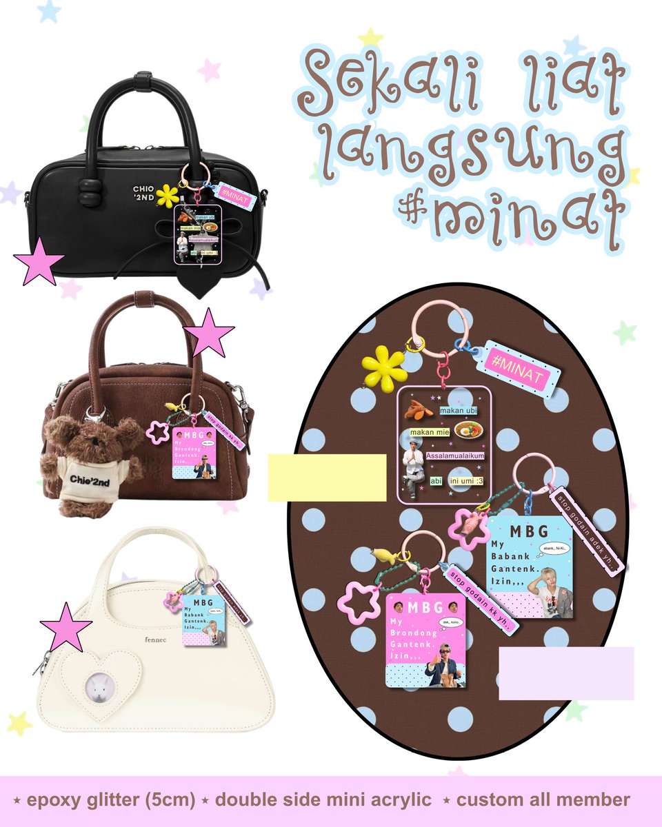 unforgettwblest's tweet photo. beli tomat di pasar jumat,
sekali liat langsung ✨️ #minat ✨️

💸 IDR 45.000

📅 Period: 25–30 March 2026
🔗 Link on bio (soon) 

[reshare and likes are very appreciated]

let's be mature, mature nuwun 💗🙇🏻‍♀️

#kpopmerchandise #keychainkpop #trinket #keychain https://t.co/eaa95VtSXZ