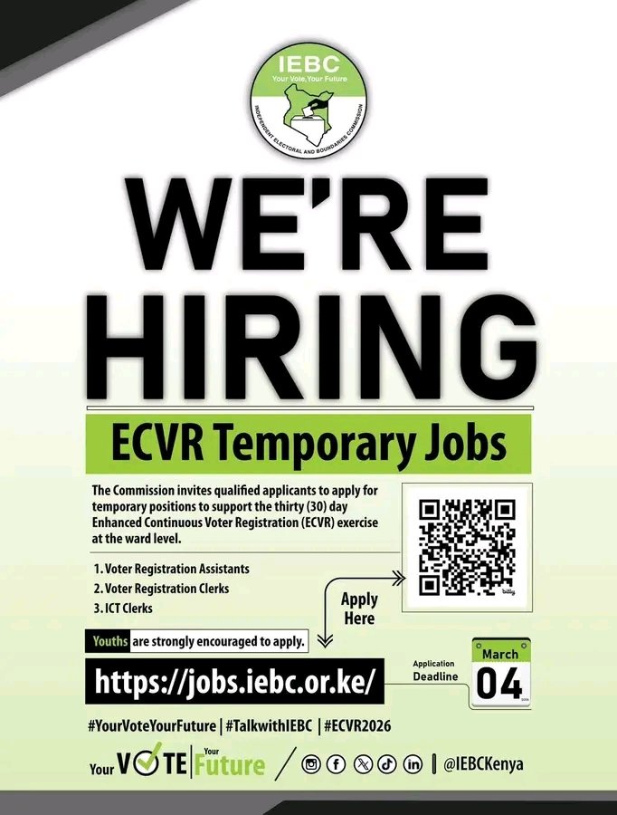 Christophe9961's tweet photo. Izi jobs za iebc zilikua za kutuwastia data ama nini?
@IEBCKenya  uku embu no interviews have been conducted. Ata no invitation messages have been sent. Mjue  #tukokadi vibaya sana tuneza watuma kwenu pia https://t.co/T2LokYNsiV