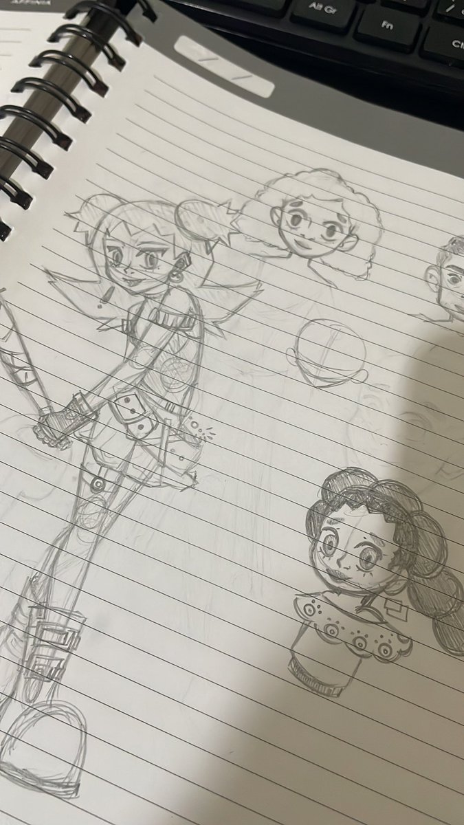 GM! Found these unfinished sketches I made back in January lol
I don’t see much future for myself in the industry aiming for this style even though I kinda know how to draw like this (?). Specially since I aim for young audiences, this kinda falls under the hobby category 🫩