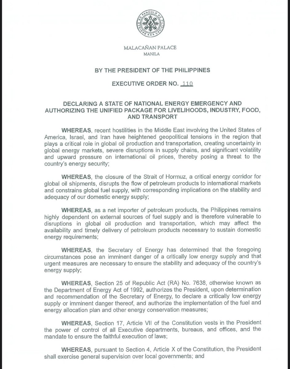 pauloMDtweets's tweet image. PHILIPPINES UNDER NATIONAL ENERGY #EMERGENCY: