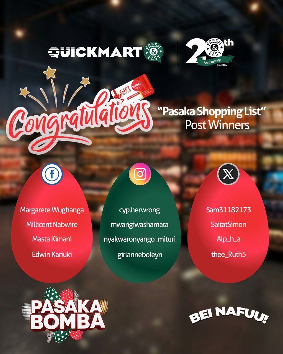 Quickmart Kenya tweet media