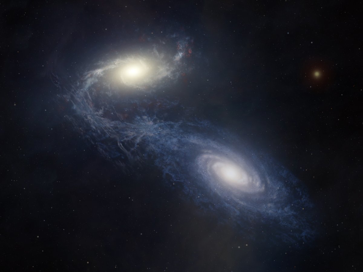 CienciaDelCope's tweet photo. Arqueología galáctica: cómo los astrónomos han reconstruido por primera vez la historia de una galaxia espiral gigante.
🌌 Por primera vez, los astrónomos han logrado leer el «registro fósil» químico de una galaxia más allá de la Vía Láctea. El descubrimiento abre una nueva forma de reconstruir, paso a paso, cómo nacen y evolucionan las galaxias colosales del universo. https://t.co/GOCp4ueArr