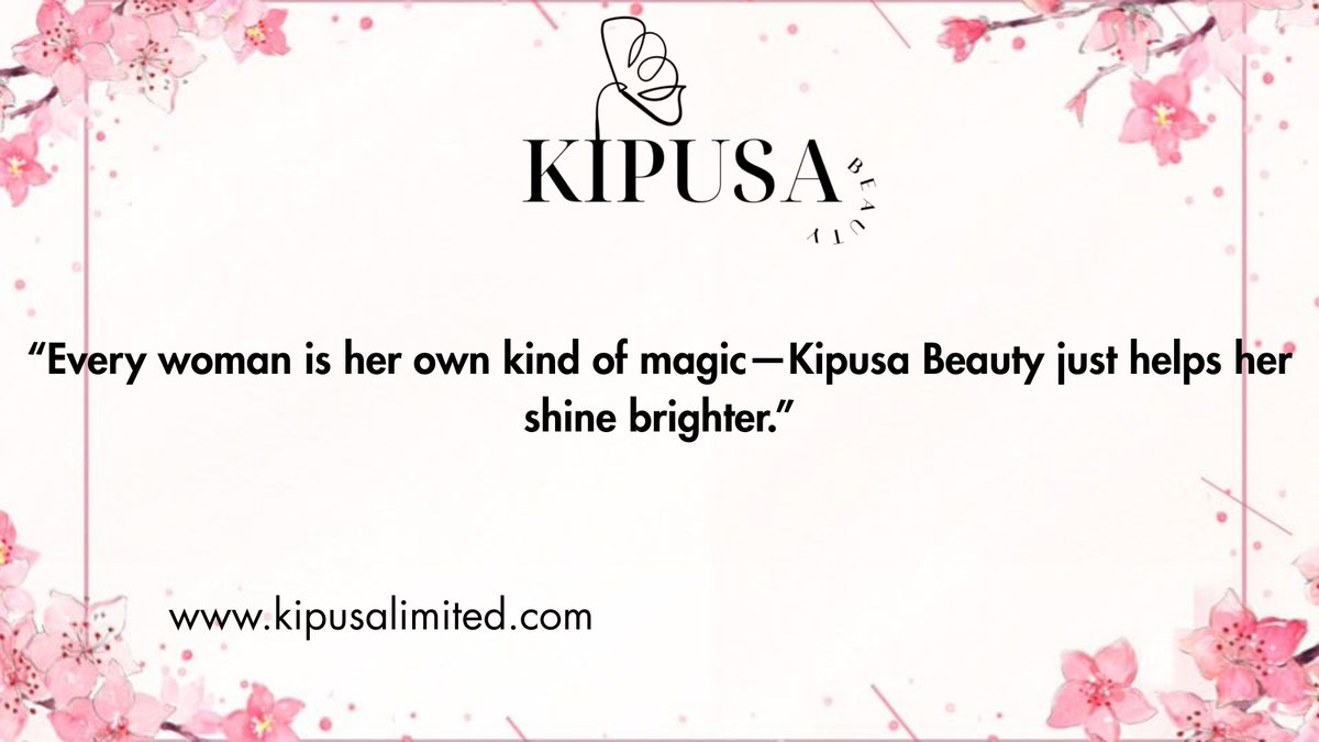 Dear stress, she has skincare now… try again later 😌
Soft life activated.
If glowing was a sport, women would take gold 🥇
And Kipusa would be the coach 😉
#WomensMonth #GlowGame #SoftLife #KipusaBeauty