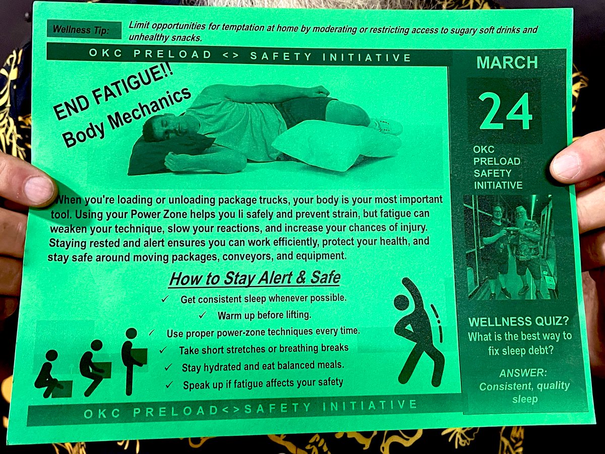 UPS OKC Preload tweet media