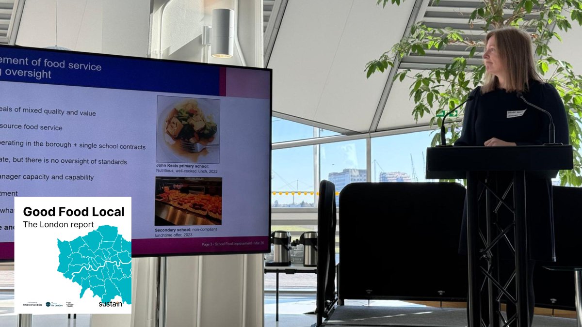 lb_southwark's tweet image. Southwark is now joint 1st in London in the #GoodFoodLocal 2026 report 🍎⬆️

We’ve risen two places, with our work on #healthy, #sustainable &amp;amp; #affordable food - especially school food, community gardening and enabling food growing - recognised across London. 

Cllr Evelyn Akoto,