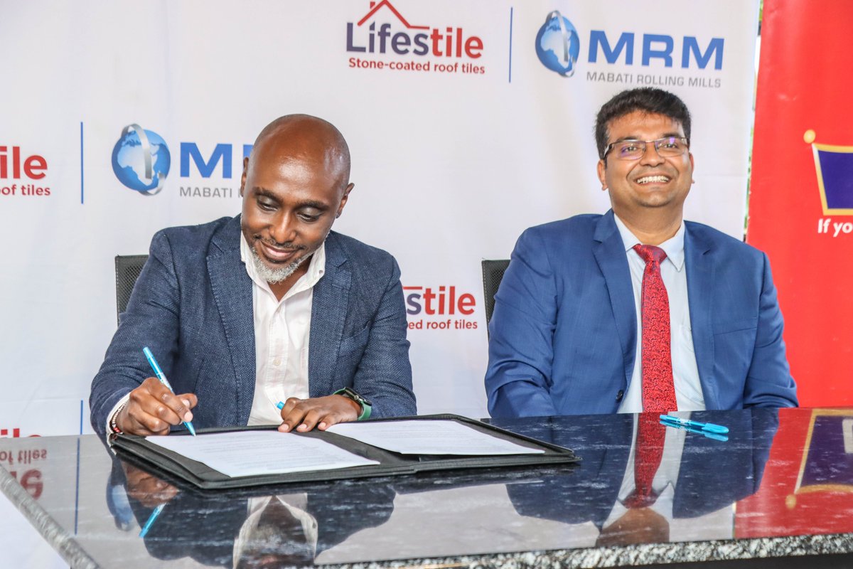 CrownPaintsPLC's tweet photo. @CrownPaintsPLC partners with @MRM_Mabati to deliver more value to homeowners and developers. Buy Lifestile roofing worth KSh 550,000+ and get a KSh 50,000 Crown Paints voucher for premium finishing.
#MRMCrownPartnership #Lifestile #SignatureHome https://t.co/kbGgM94Wpl