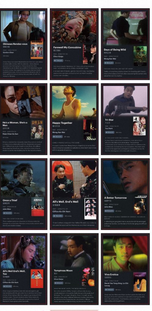 sicillianos's tweet photo. First in my bloodline to make Leslie cheung letterboxd postcards https://t.co/yXDEeOZWwc
