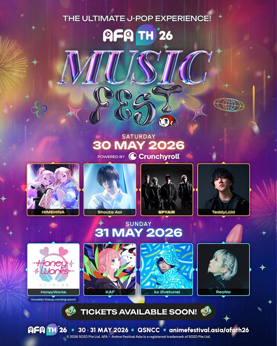 Anime Festival Asia (AFA) tweet media