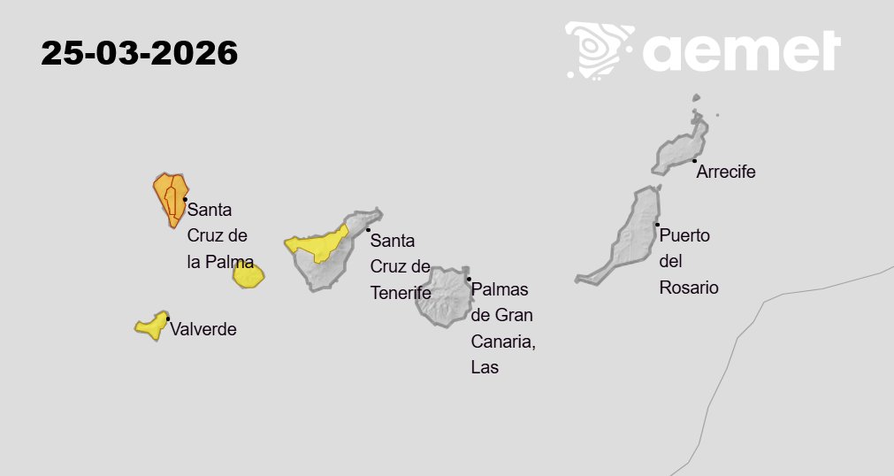 AEMET Canarias tweet media