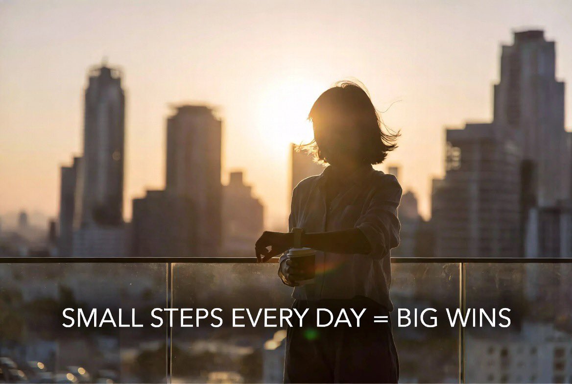 ZubbyTruth's tweet image. The world moves fast, but real wins come from showing up and taking one small step each day.
What’s your one move today? Drop it below — let’s cheer each other on! 💪

#SmallSteps