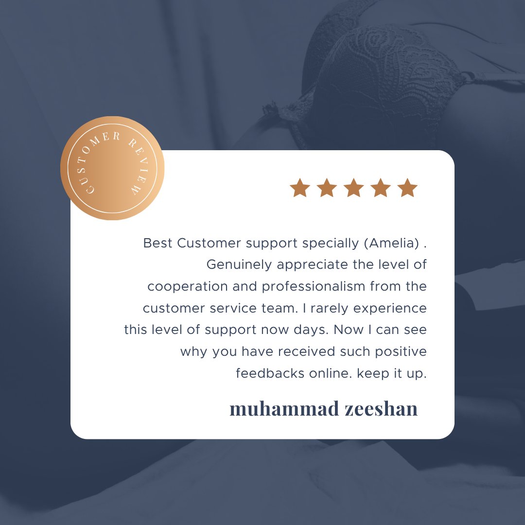 UK_Alterego's tweet photo. Another glowing ⭐⭐⭐⭐⭐ review!

We work hard in delivering the best possible service to our customers every day! If you have any questions or need a hand, we're just a phone call, email or DM away 😊
#AlteregoLingerie #FiveStarService #HappyCustomers #TeamWork #Wholesale https://t.co/UNIuJntJ1T