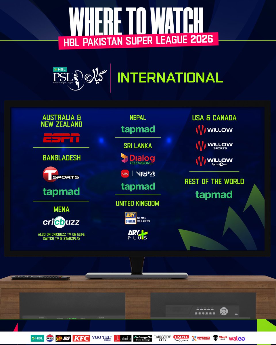 PakistanSuperLeague tweet media