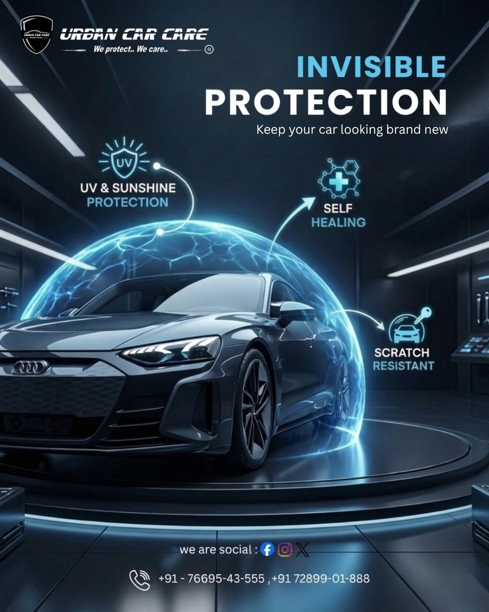 urbancarcar's tweet photo. 🚗 Invisible Protection for Your Car! ✨
UV protection ☀️ | Self-healing 🔧 | Scratch resistant 🛡️
Keep your car looking brand new!

#CarCare #CarProtection #AutoCare #CarDetailing #ShinyCar https://t.co/bKIdqNEz11