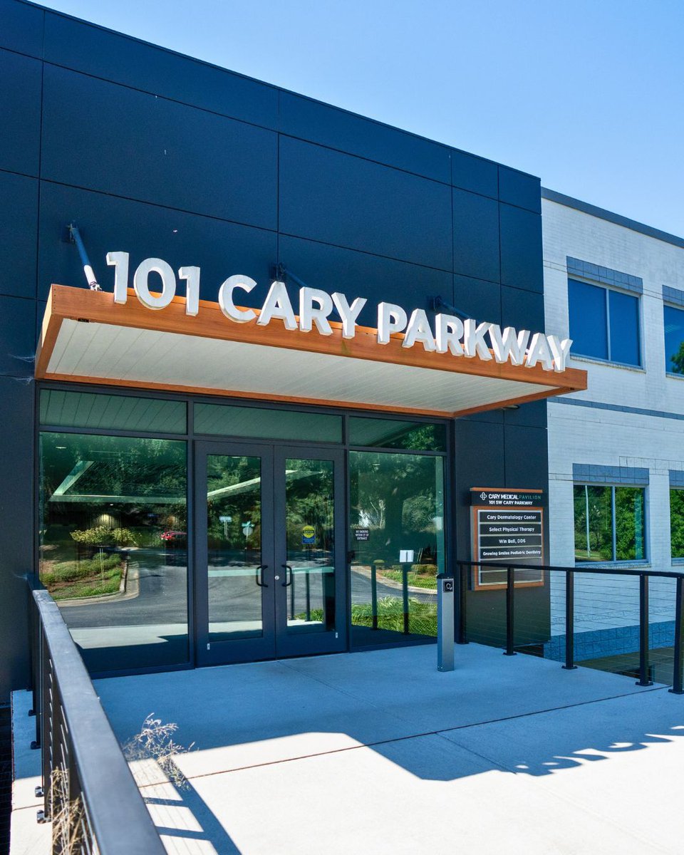 AtlasStark_'s tweet photo. New Listing - Medical Office Opportunities in Cary, NC  

Four medical offices are now available for lease in Cary Medical Pavilion. Join an already buzzing medical center located directly across Shoppes of Kildaire.

The Cary Medical Pavilion is located at the intersection of SW Cary Parkway and Kildaire Farm Road. Current tenants include: Cary Dermatology Center, Synergy Face + Body, Wake Ophthalmology, and Select Physical Therapy, among others. 

Space delivery conditions will vary between warm-lit shell and turnkey, move-in ready. 

Contact our team to learn more about these properties:
Trent Ragland: (919) 815-8414