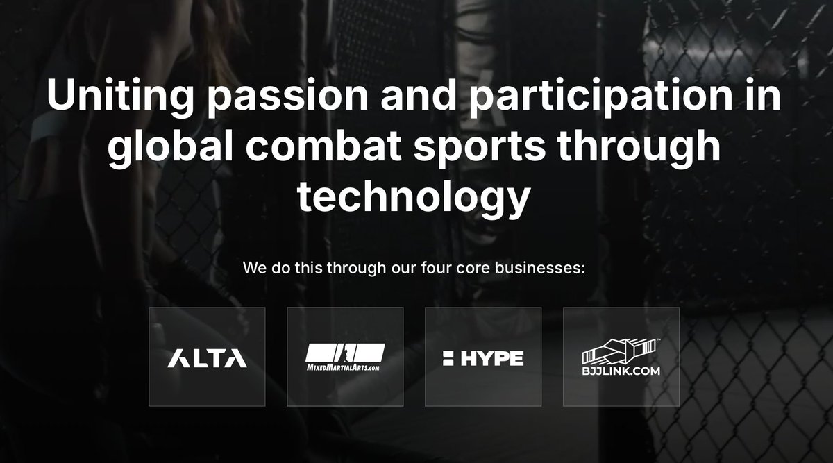 <a href="/MMA_NYSE/">MMA.INC</a> is building a unified combat sports platform with a market size of 700 million global fans of Mixed Martial Arts - enabling and driving participation at scale.

MMA.INC's BJJLink subscription revenue recently grew 145% year-on-year, driven by recent