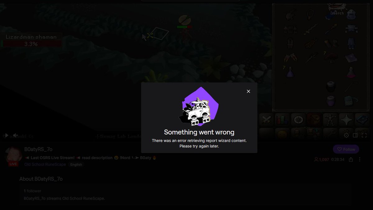 maow_mix's tweet photo. @TwitchSupport @twitch

Why can't I report phishing scammers now? https://t.co/u8aNtgx0hD