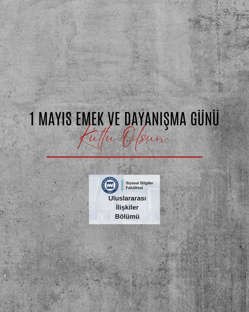 Marmara Uluslararası İlişkiler tweet media