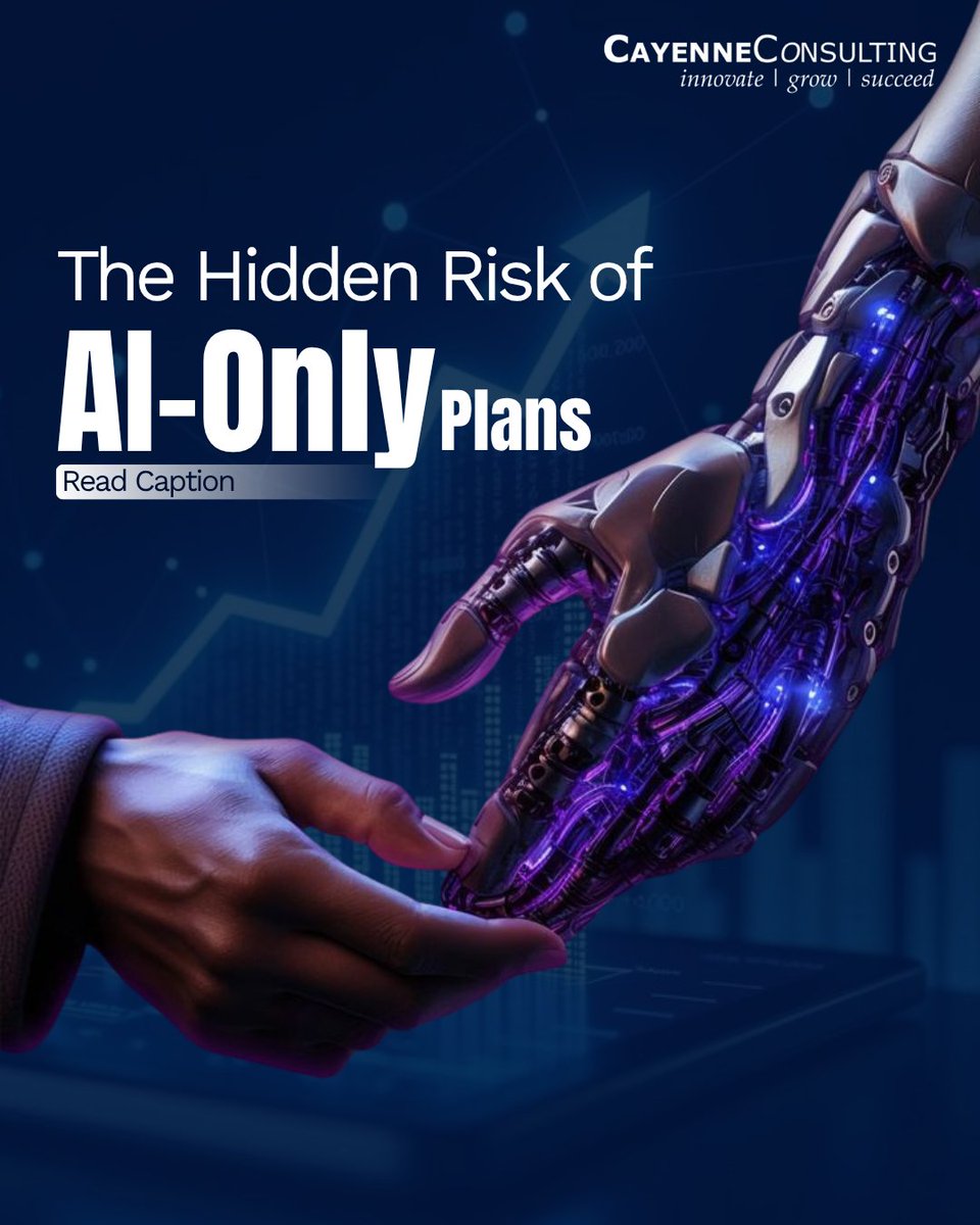 CayenneBizPlan's tweet photo. AI can write your business plan… but it can’t think like an investor ⚠️

Don’t risk generic strategies and weak financials.
Real funding needs real expertise.
Build a plan that wins 👉 https://t.co/KYymlOKlP3

#InvestorPlan #Funding #Ai #AIBusinessPlan https://t.co/0A4ieiLwB8