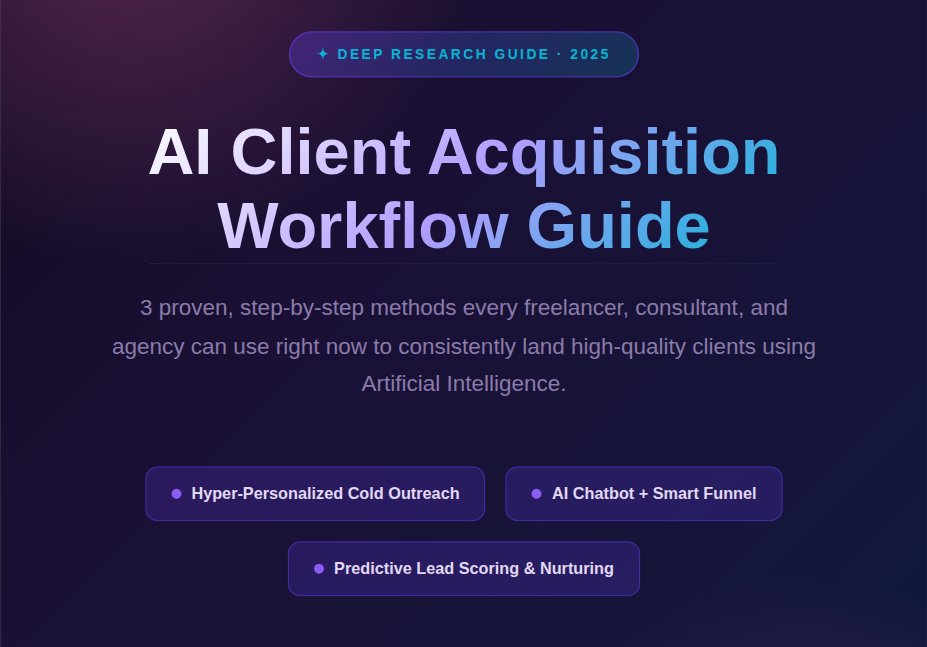 optimized_AI's tweet image. Guys i found 3 methods to get clients with AI- check this out
link: arcadeclo.gumroad.com/l/client-guide