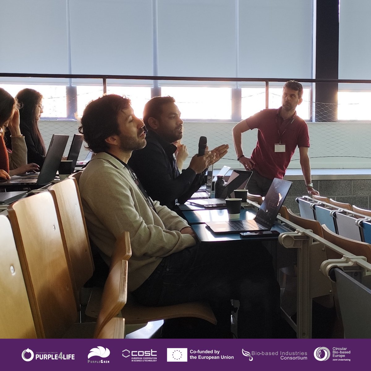 Purple4lifeEu's tweet image. 🟣 The Purple4Life &amp;amp; PurpleGAIN Workshop in Mons was a success!

Key challenges remain in regulation and scale-up, but the potential for sustainable food, feed, and health solutions is clear.

#Purple4Life #PPB