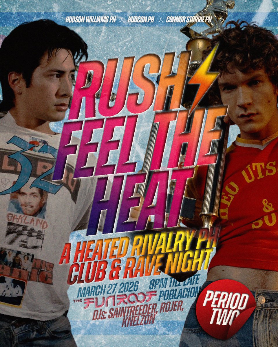 SEE YOU IN 3 DAYS! 

#HeatedRivalryPHRaveNight