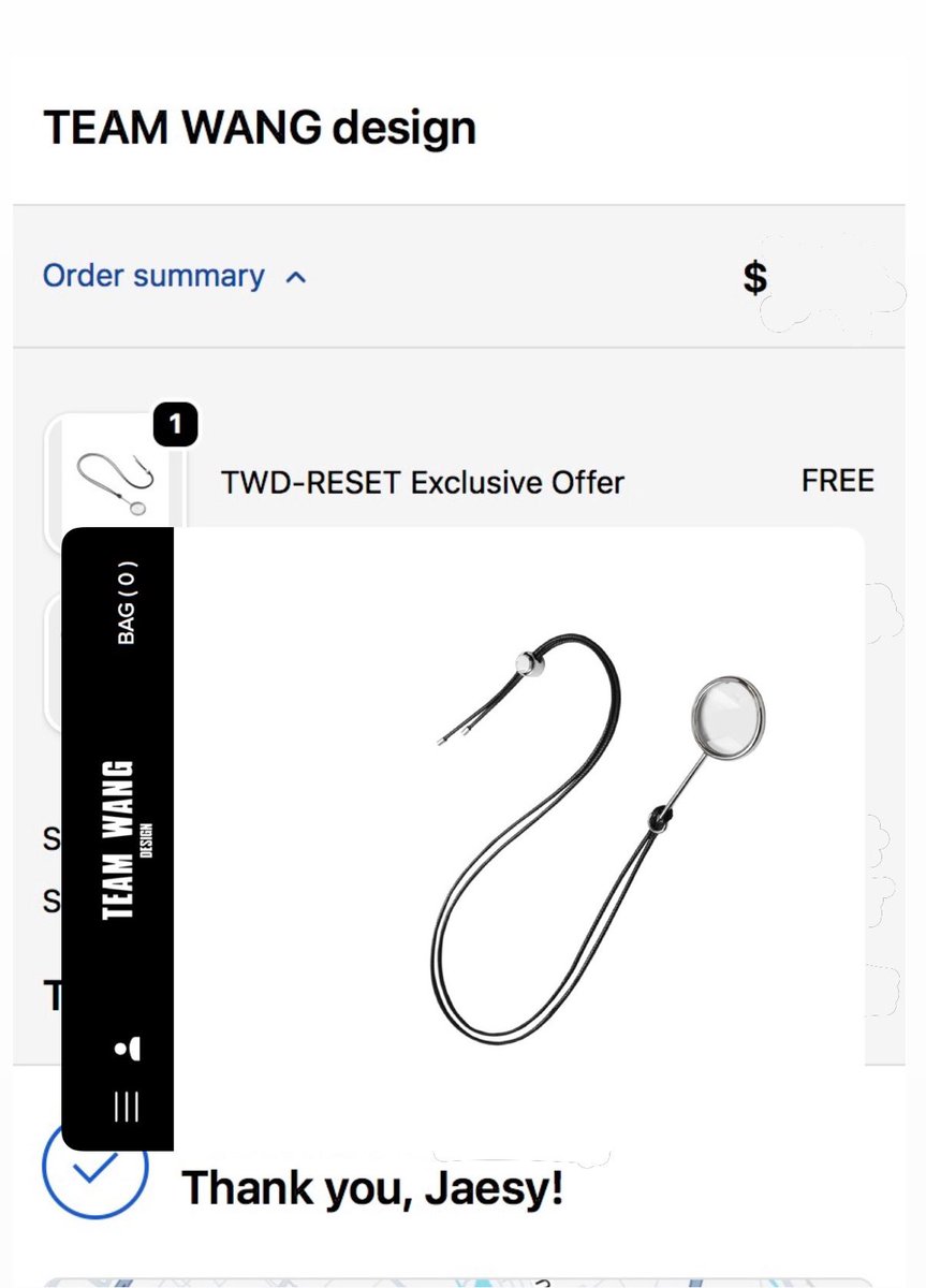 JaesyJSeunie's tweet photo. TWD #COOKIES7 RESET is major ✨🩶 those colours! total RESET in design, i love em’! thank you @teamwangdesign_ for the exclusive gift too. can’t quite tell what it is.. first glance had me thinking stethoscope 🩺🤭 then on closer look maybe a magnifying glass 🔎👀☺️ whatever it is, can’t wait to get it!
#TEAMWANGdesignCOOKIES #RESET #JacksonWang