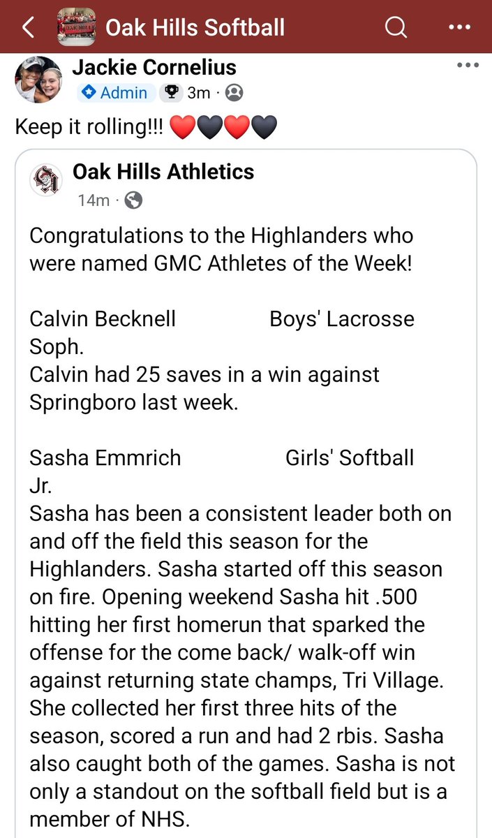 Sasha Emmrich 2027 tweet media