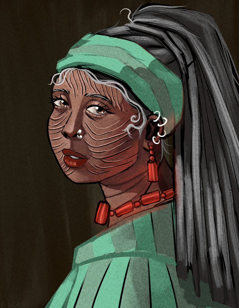 I’m the one                                    who drew this