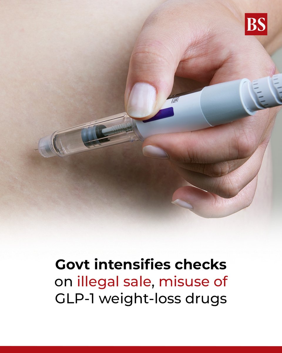 bsindia's tweet image. The Ministry of Health and Family Welfare has stepped up regulatory surveillance on the sale and promotion of weight-loss drugs in India, amid rising concerns over misuse. 

Details: mybs.in/2g4hK7x

#WeightLossDrugs #Ozempic #GLP1Drugs #HealthNews #Healthcare |