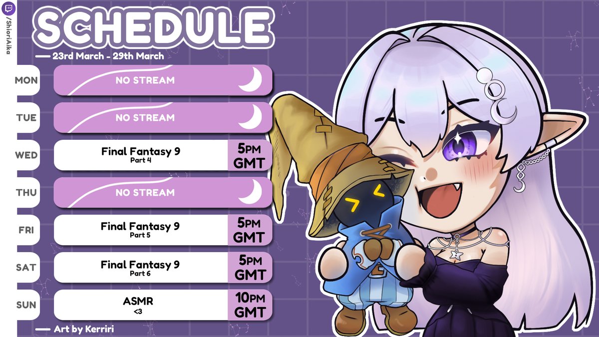 SHIORI 🦋🌙 Moon VTuber tweet media