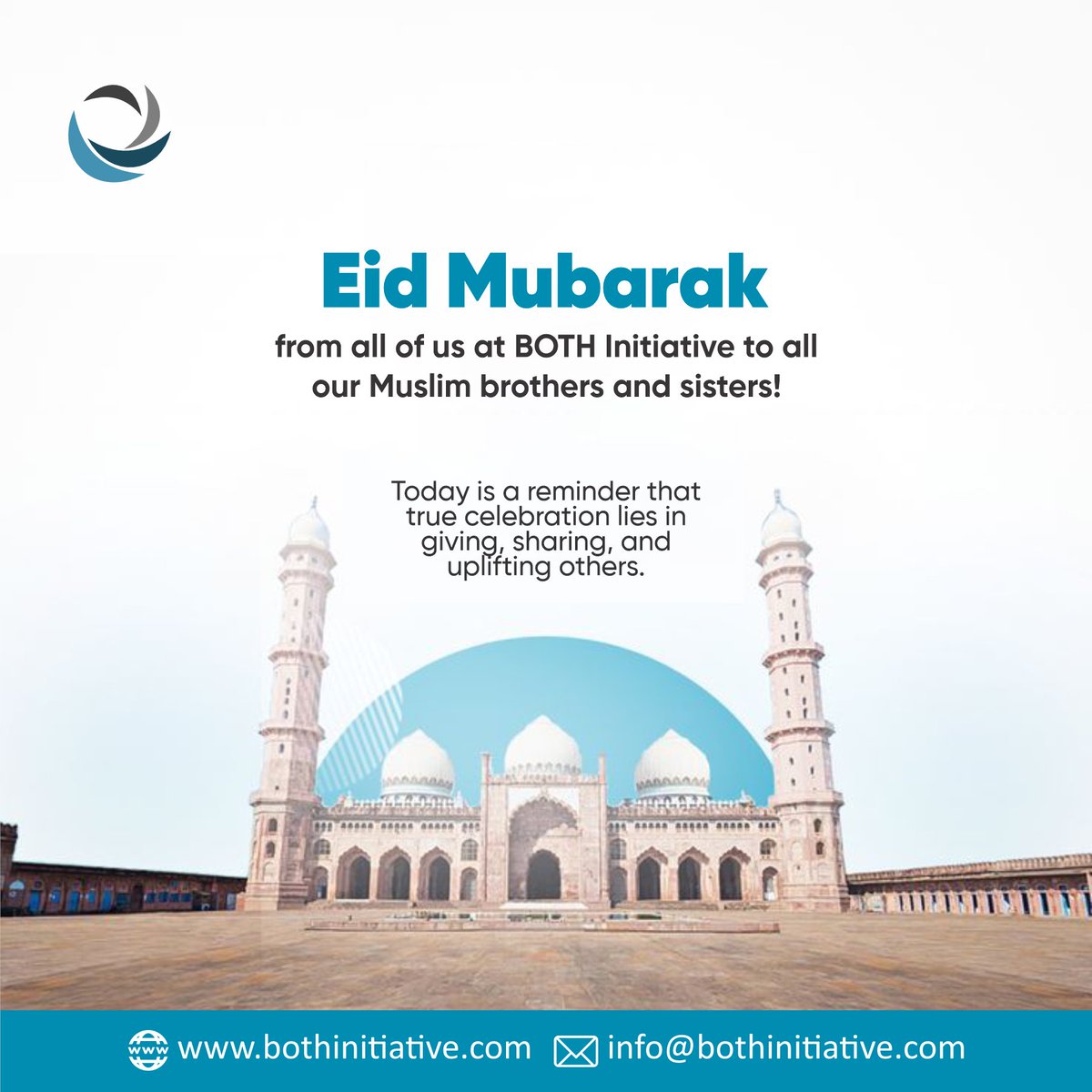 bothInitiative's tweet photo. Eid-El-Fitr is a time of gratitude, generosity, and togetherness. As we celebrate, let’s remember the essence of this beautiful occasion, helping those in need, spreading kindness, and strengthening our communities. May this Eid bring peace, joy, and endless blessings to all. https://t.co/HKh0i3WroV
