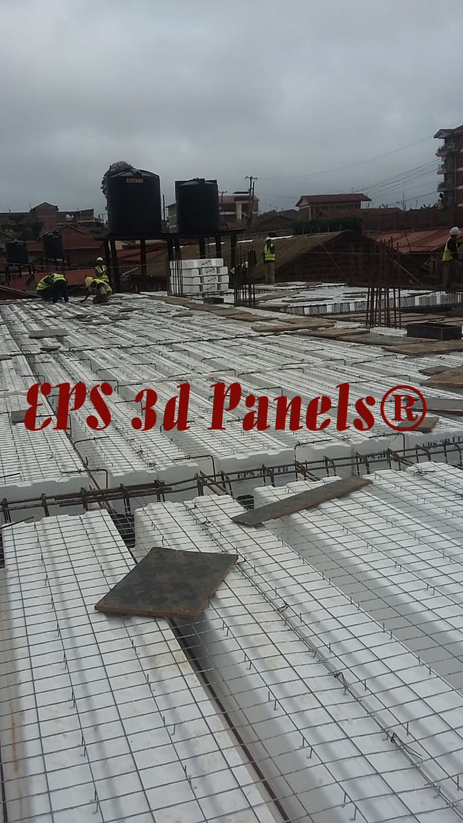 EPS3DPanels's tweet photo. EPS 3D floor act as ribbed slabs, with EPS acting as void formers to reduce self-weight and lower reinforcement requirements compared to solid slabs. The system also incorporates structural mesh within the topping slab, providing crack control and efficient load distribution. https://t.co/aKnJqboovK