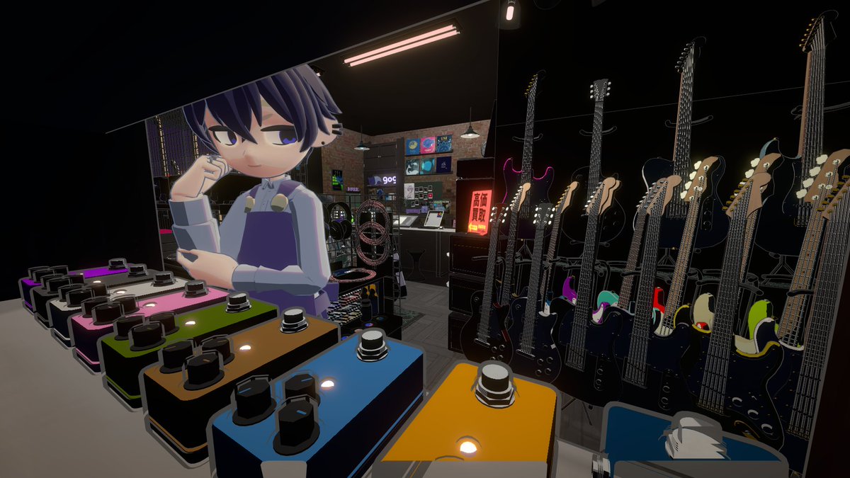 ALLorNGogh47's tweet photo. 【部屋紹介】MUSIC STORE Niina  
🆔FT0Z3SN55566
スタジオ・カフェスペースを併設した楽器店風のお部屋です  
 楽器練習・作業・休憩などご自由にどうぞ 撮影・SNS投稿○ 部屋主の映り込み○ お絵描き○ 
 #gogh #goghOnSteam https://t.co/qoRw7Uvd6q