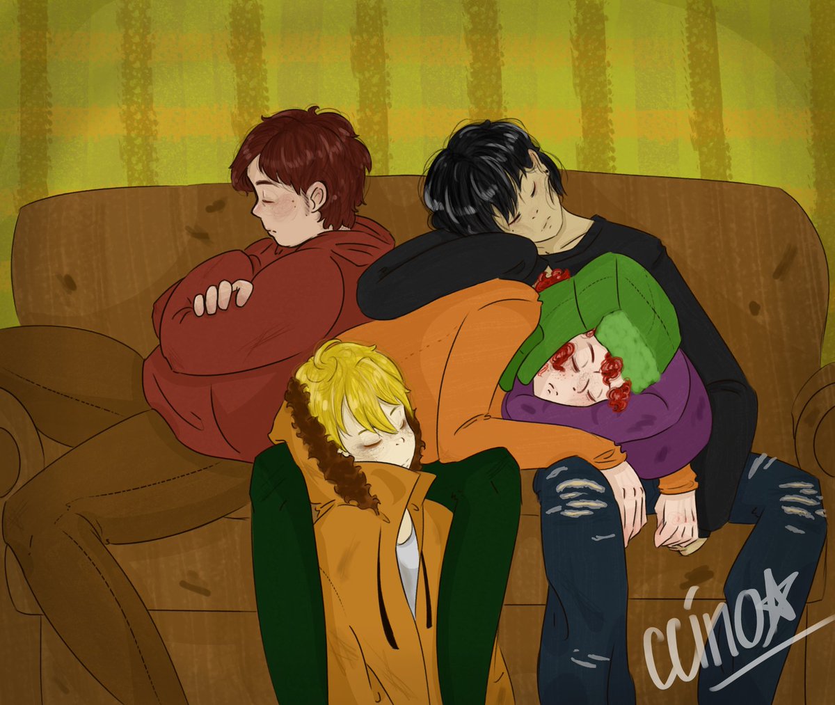 _oshi_2's tweet photo. #SouthPark #KyleBroflovski #EricCartman #StanMarsh #KennyMcCormick #kyle #eric #stan #kenny https://t.co/EN3mRUnqQa