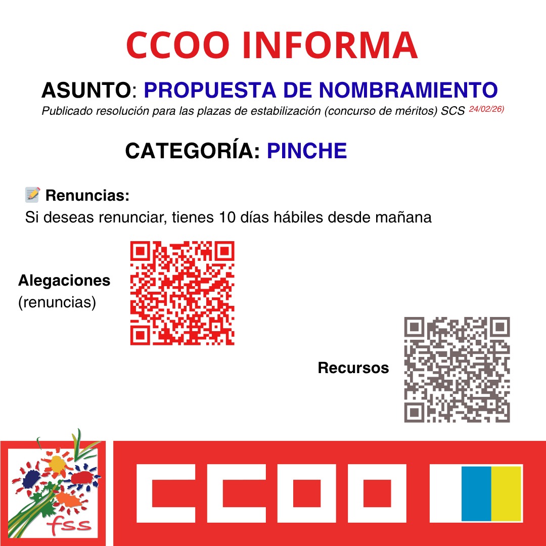 FSS-CCOO Canarias tweet media