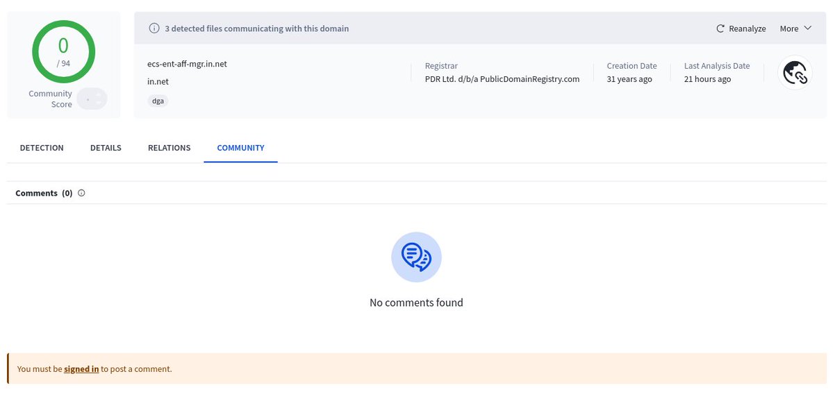 MalwareHunterTeam tweet media
