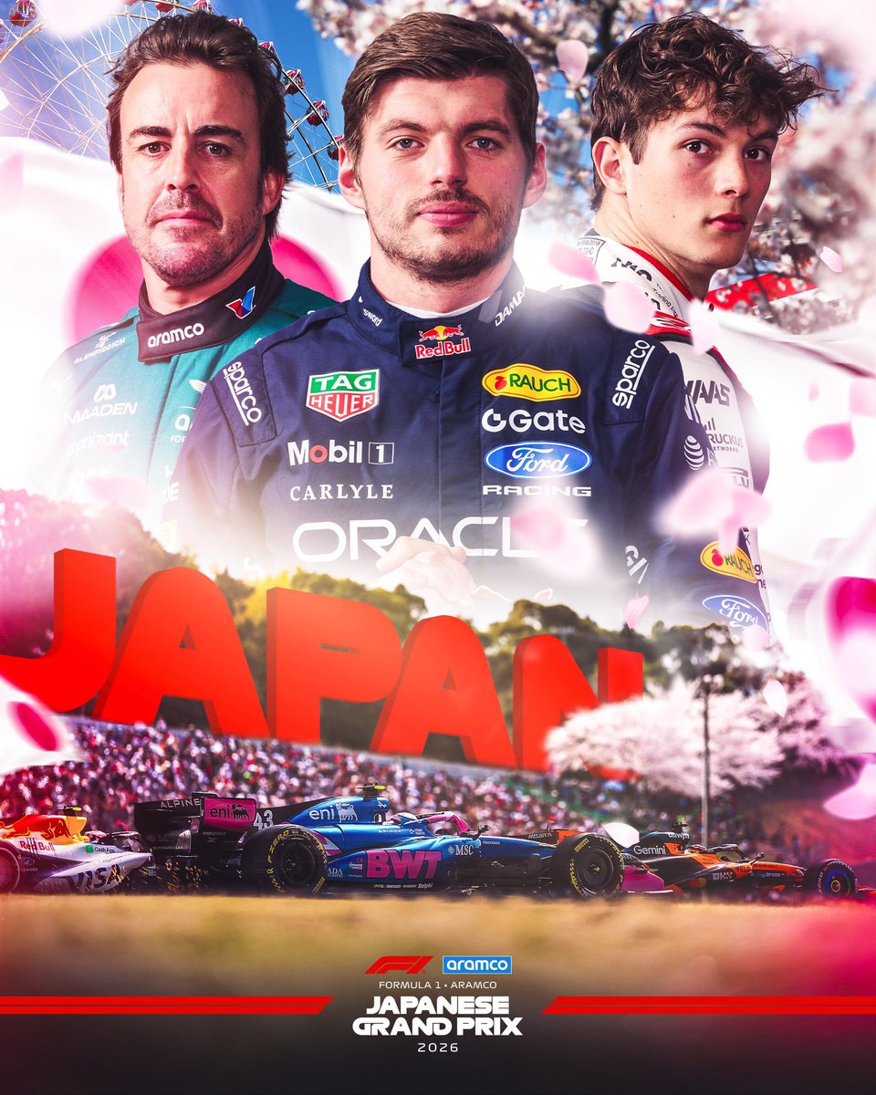 Horarios del #GpdeJapón 🏎️🇯🇵

🗓️ Jueves 26 de marzo:
• Prácticas libres 1: 23:30 hs

🗓️ Viernes 27 de marzo:
 • Prácticas libres 2: 03:00 hs
• Prácticas libres 3: 23:30 hs

🗓️ Sábado 28 de marzo: 
• Clasificación: 03:00 hs

🗓️ Domingo 29 de marzo:
• Carrera: 02:00 hs