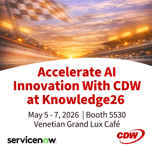 t68164's tweet photo. What if ServiceNow + AI finally delivered the results you need? At ServiceNow Knowledge26, @CDWCorp is showing what actually drives real impact. I’ll be at booth 5530 sharing what we’re seeing in the field. Check out the link to learn more. https://t.co/7lgftk10zY https://t.co/LboOIg1CHR