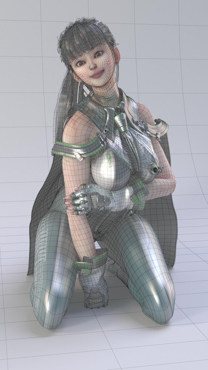 GuruReso's tweet photo. Eve /이브 /イブ is real(Wireframe).  

#StellarBlade #Eve 
#StellarBladePhotomode 
#VirtualPhotography 
#StellarBladePC 
#StellarBladeEve 
#fanart #DigitalArt https://t.co/dkjw78QBwH