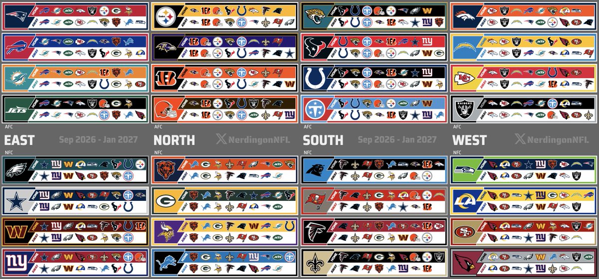 50 days until the NFL Schedule Release 🏈