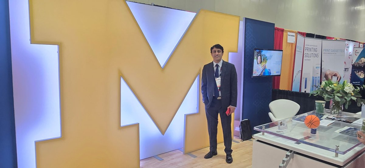 MLabsUM's tweet photo. Our faculty are out in force at USCAP! Swing by our booth for a postcard listing all UM Pathology faculty presentations. #USCAP2026 #UmichPath https://t.co/HCN3yCdEBZ