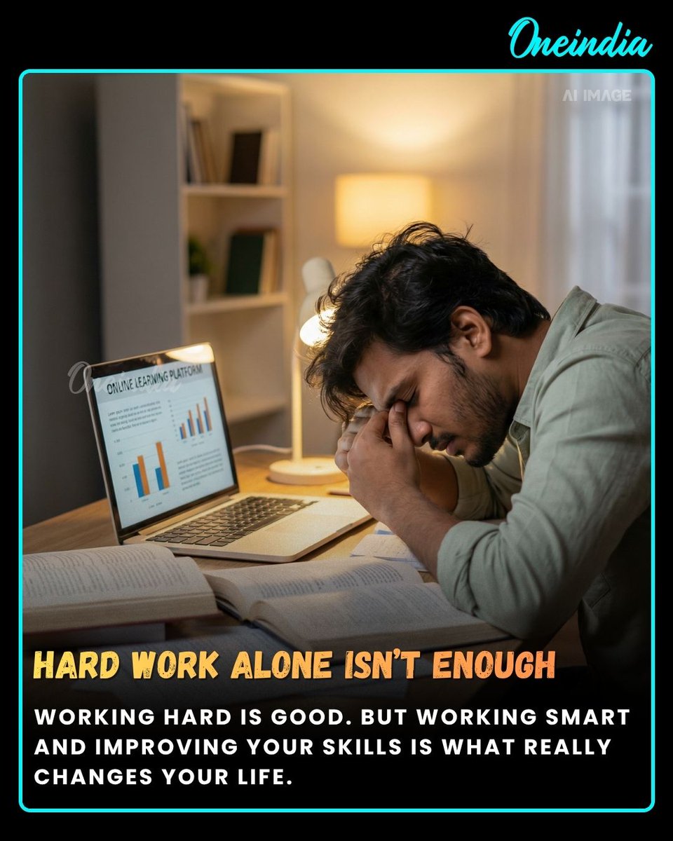 Oneindia's tweet image. Don’t get so busy making a living that you forget to make a life.  Slow down, breathe, and cherish the moments that truly matter.

#LifeBalance #MindfulLiving #SelfCare #InnerPeace #LifeLesson #OI