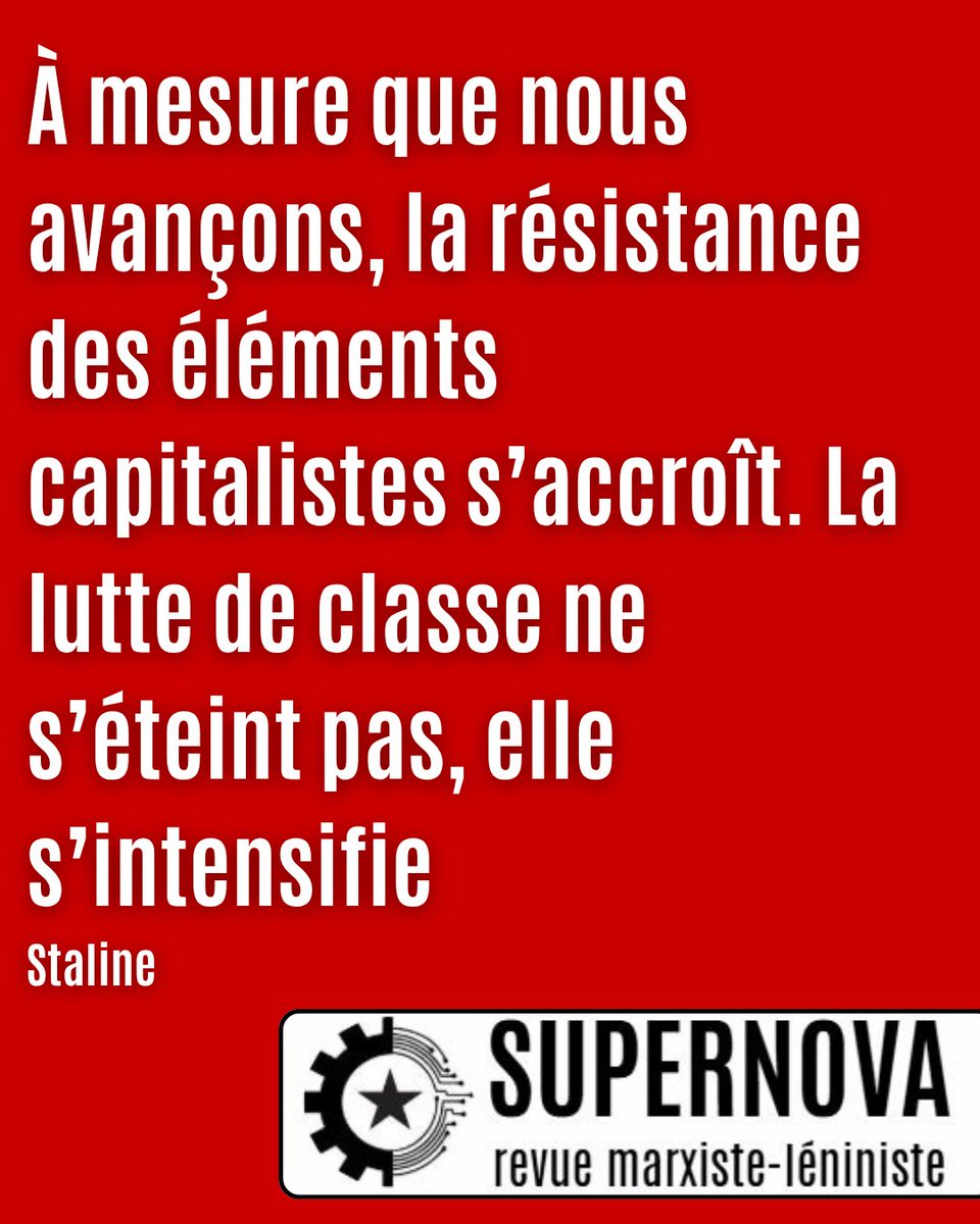supernova revue marxiste leniniste tweet media