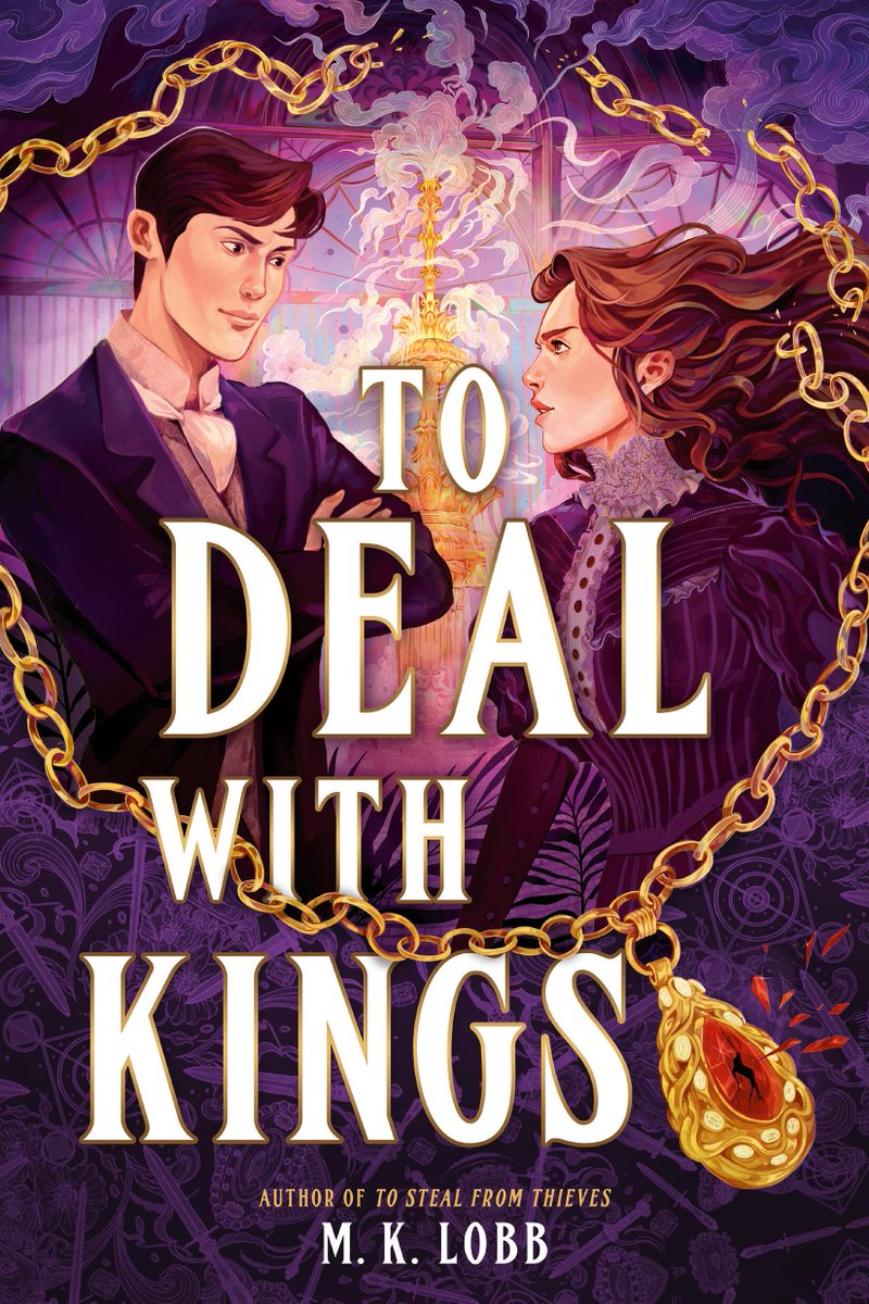 HBGCanada's tweet photo. TO DEAL WITH KINGS by M.K. Lobb follows Zaria and Kane, alchemologist and con man, a match made in hell — yet they’ll have to team up again to stay out of jail, as new threats arise and rival kingpins clash throughout London’s slums. Out now!

https://t.co/8wHUe2voKT https://t.co/Wk2sCzQkM6