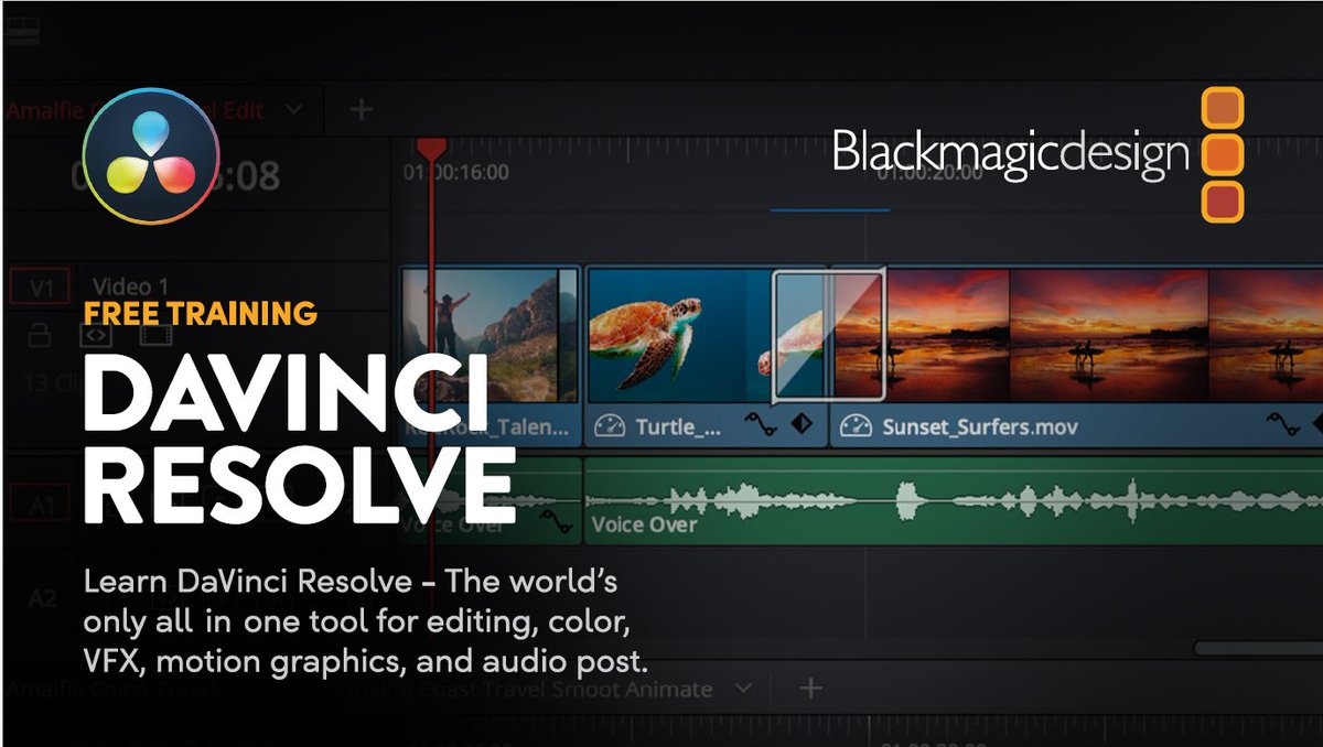 VisualimpactSA's tweet image. This Week on Blackmagic (26–27 March 2026)

Level up your editing with DaVinci Resolve:

📅 Thu: Intermediate Editing
📅 Fri: Getting Started with Audio
Join here: visuals.tv/learn-davinci-…

#BlackmagicDesign #DaVinciResolve #VideoEditing #PostProduction #Filmmaking