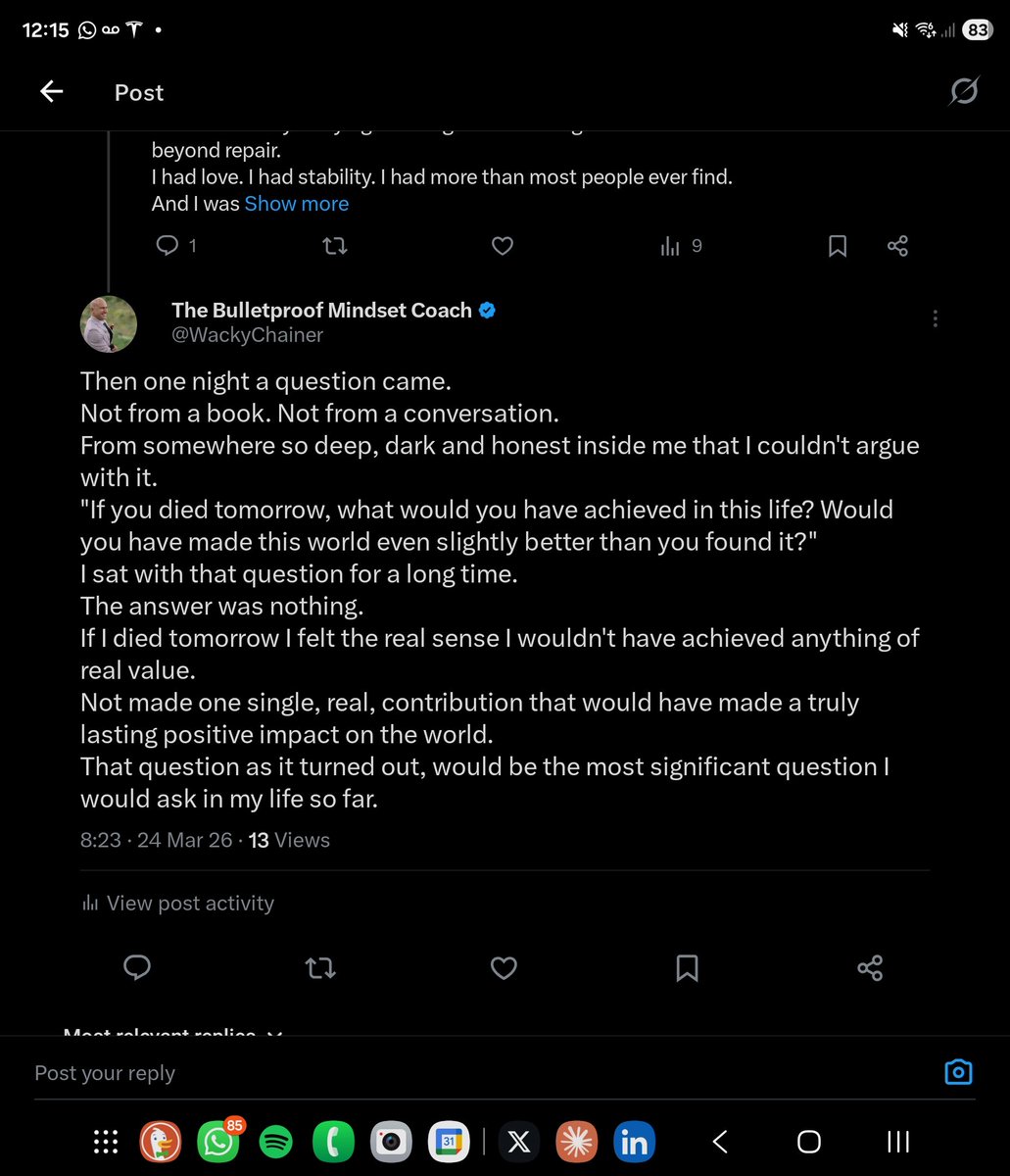 The Bulletproof Mindset Coach tweet media