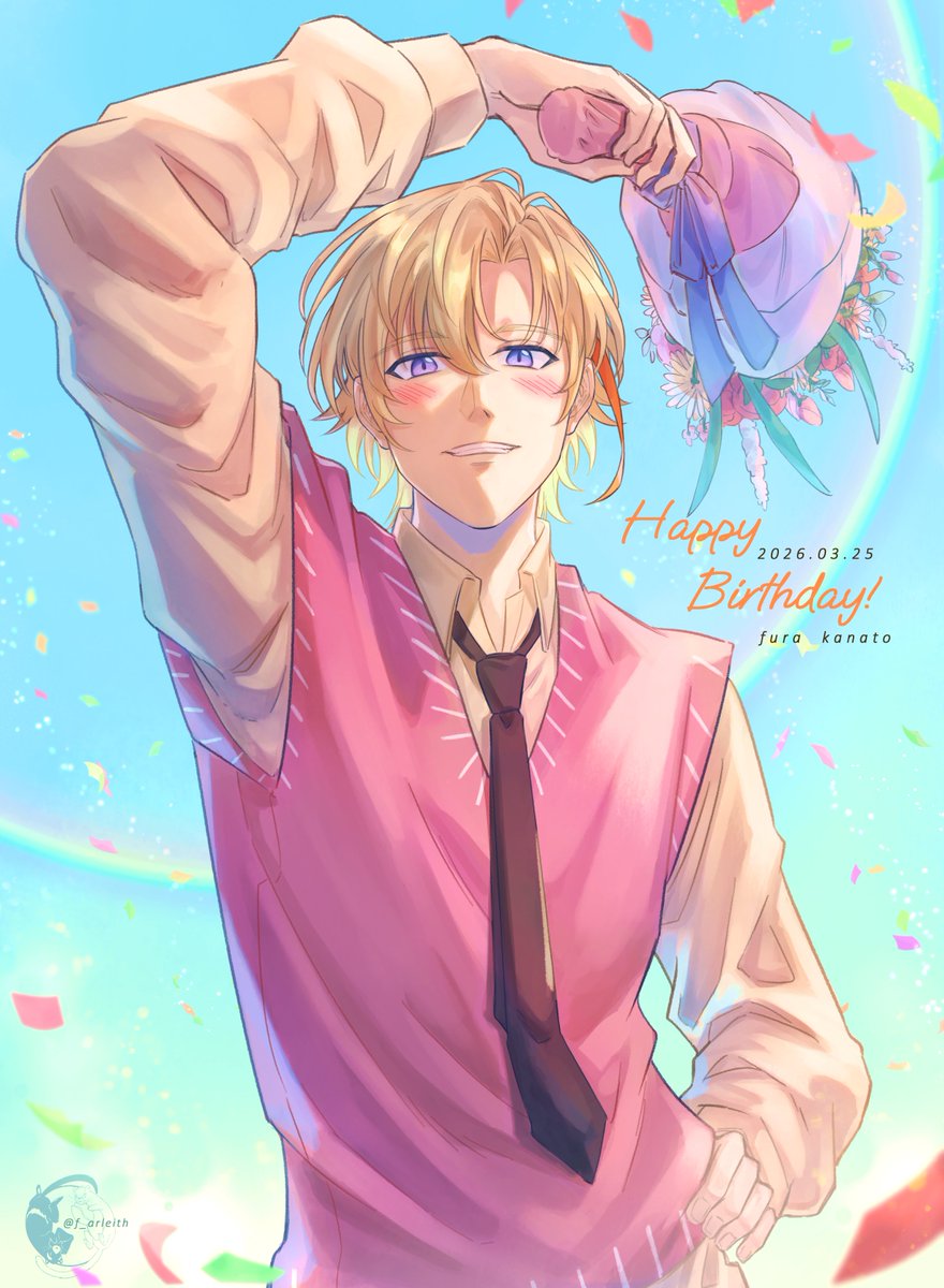 f_arleith's tweet photo. #KNT誕生祭2026 #ふうらーと
お誕生日おめでとう🎉
Happy Birthday Kanato-san!!! Looking forward to your future activities and wish you happiness (˶˃ ᵕ ˂˶)/ https://t.co/grFNNICBcE